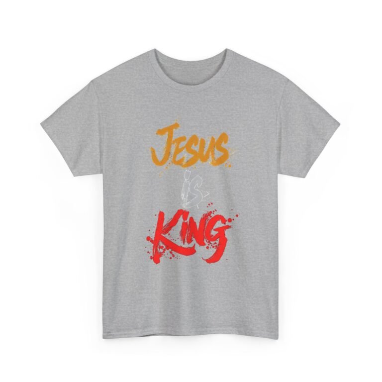 3920452644235457499_2048.jpeg Jesus Is King Christian Graphic T-Shirt