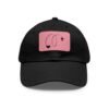 God Is Love Leather Patch Christian Dad Hat