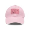 God Is Love Leather Patch Christian Dad Hat