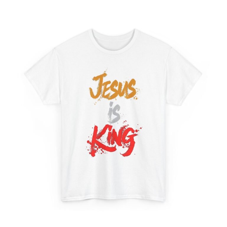4198031904807309303_2048.jpeg Jesus Is King Christian Graphic T-Shirt