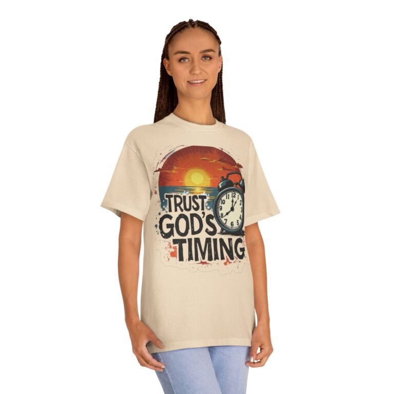Trust God’s Timing Christian T-Shirt