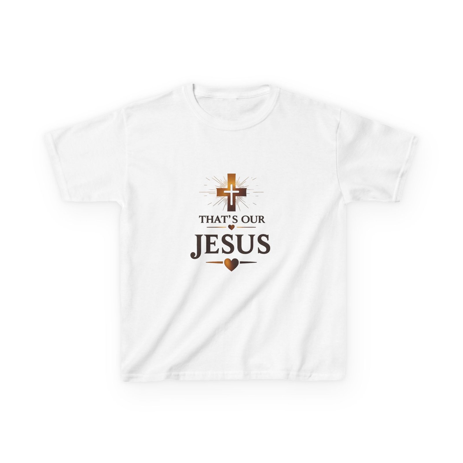 Jesus Kids T-Shirt, Christian Child Tee, Religious Gift, Sunday School Shirt, Faith T-Shirt, Family Matching Outfit - Image 6