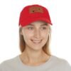 God Is Love Leather Patch Christian Dad Hat