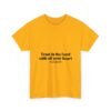 Trust in the Lord With All Your Heart Christian T-Shirt