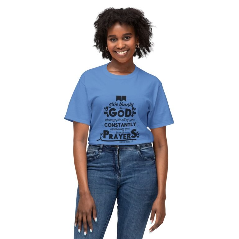 Give Thanks to God Unisex Christian T-Shirt