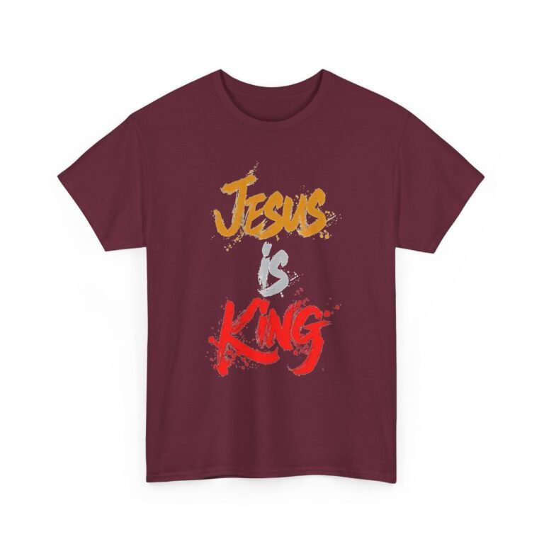 5437794321522362249_2048.jpeg Jesus Is King Christian Graphic T-Shirt