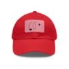 God Is Love Leather Patch Christian Dad Hat