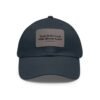 Trust in the Lord Leather Patch Dad Hat