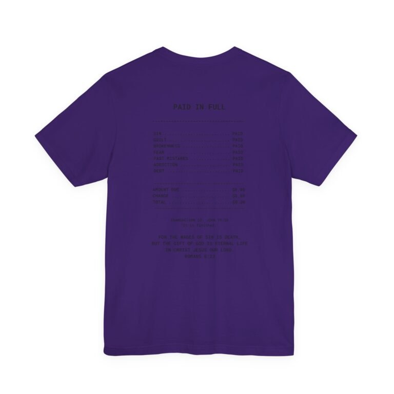 Paid in Full Unisex Christian T-Shirt