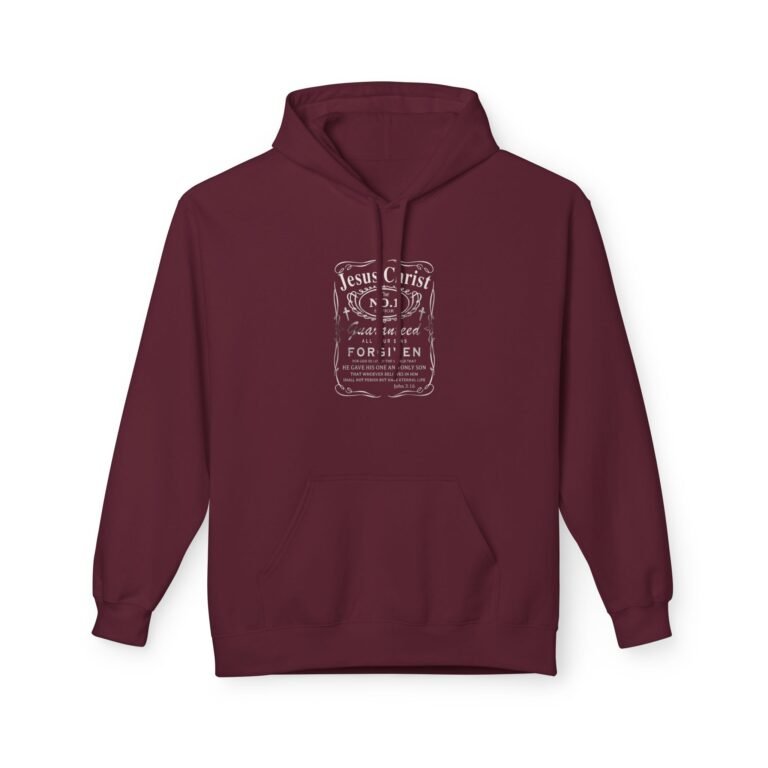 Forgiven Faith Christian Hoodie