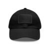 Handwritten Heart Petto Leather Patch Dad Hat