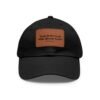 Trust in the Lord Leather Patch Dad Hat
