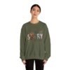 6965067141320332223_2048.jpeg He Is Risen Easter Cross Christian Sweatshirt