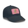 Rectangle Leather Patch Dad Hat