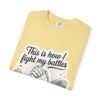 This Is How I Fight My Battles Christian T-Shirt
