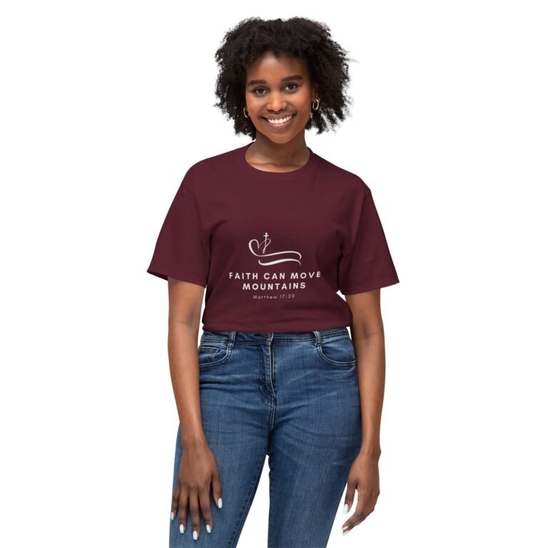 Faith Can Move Mountains Christian T-Shirt