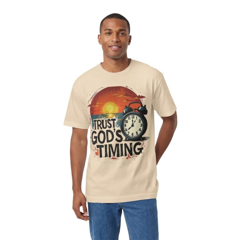 Trust God’s Timing Christian T-Shirt
