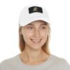 Rectangle Leather Patch Dad Hat