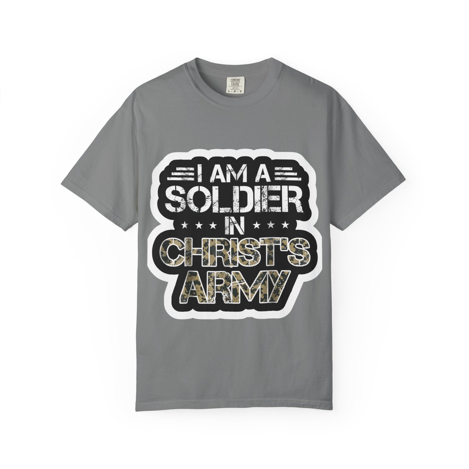 Soldier in Christ's Army T-Shirt - Image 6
