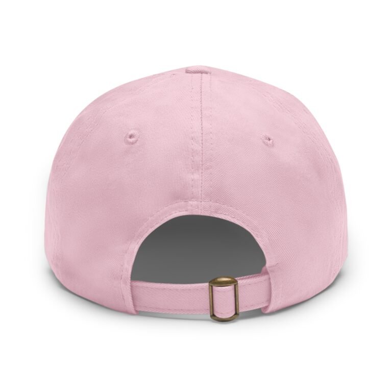 God Is Love Leather Patch Christian Dad Hat