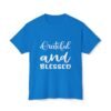 7782285736674096290_2048-2.jpeg Grateful & Blessed Script Cotton T-Shirt
