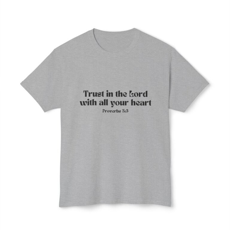 Trust in the Lord Unisex Christian T-Shirt