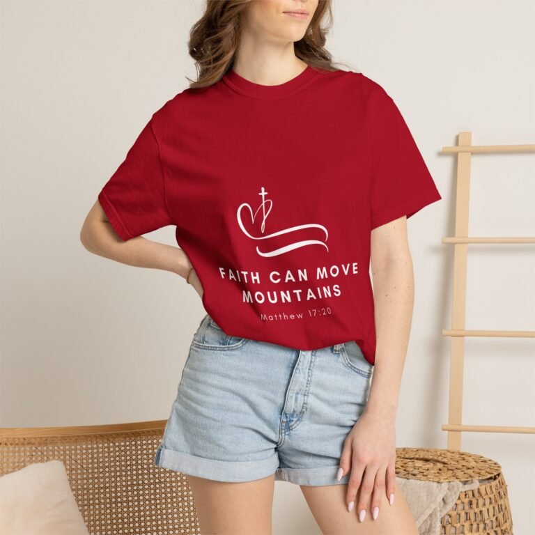78928958792001059_2048.jpeg Faith Can Move Mountains Matthew 17:20 Christian T-Shirt