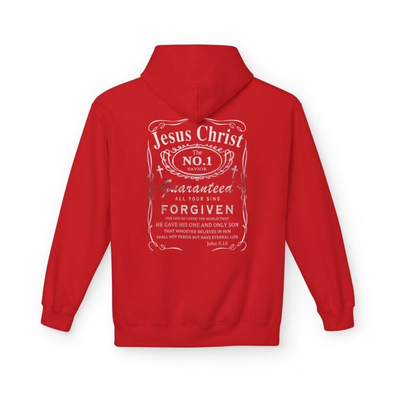 Forgiven Faith Christian Hoodie