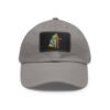 Rectangle Leather Patch Dad Hat