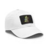 Rectangle Leather Patch Dad Hat