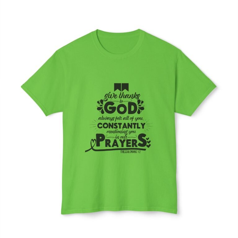 Give Thanks to God Unisex Christian T-Shirt