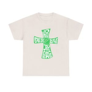 8979504734398648147_2048.jpeg Faith Hope and Love Christian Graphic T-Shirt