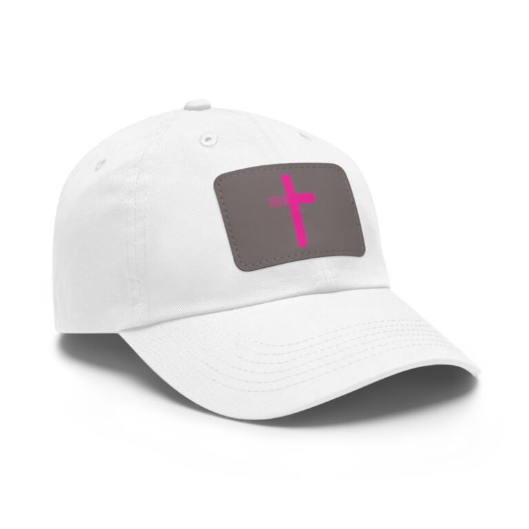 Salvation Leather Patch Christian Dad Hat