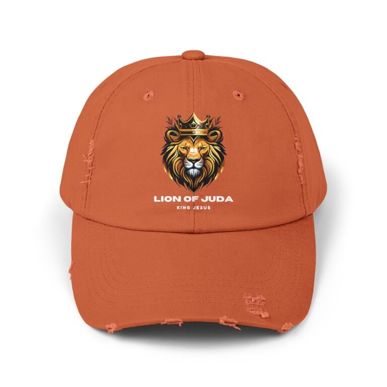 904897554128927699_2048.jpeg Lion of Judah Distressed Christian Cap
