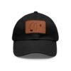 God Is Love Leather Patch Christian Dad Hat