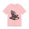 Praying Hands and Bible Christian T-Shirt