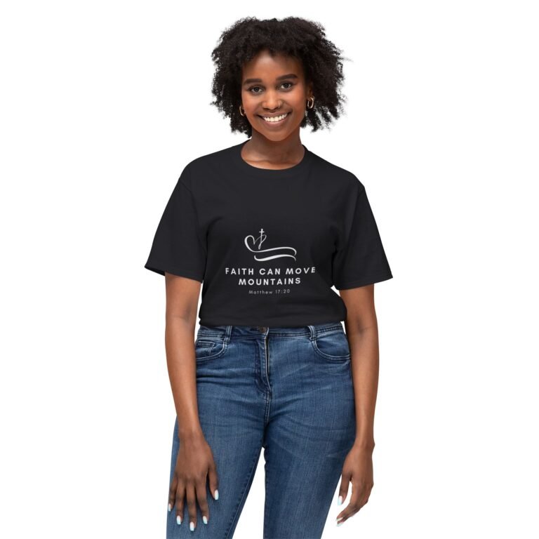Faith Can Move Mountains Christian T-Shirt