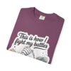 This Is How I Fight My Battles Christian T-Shirt