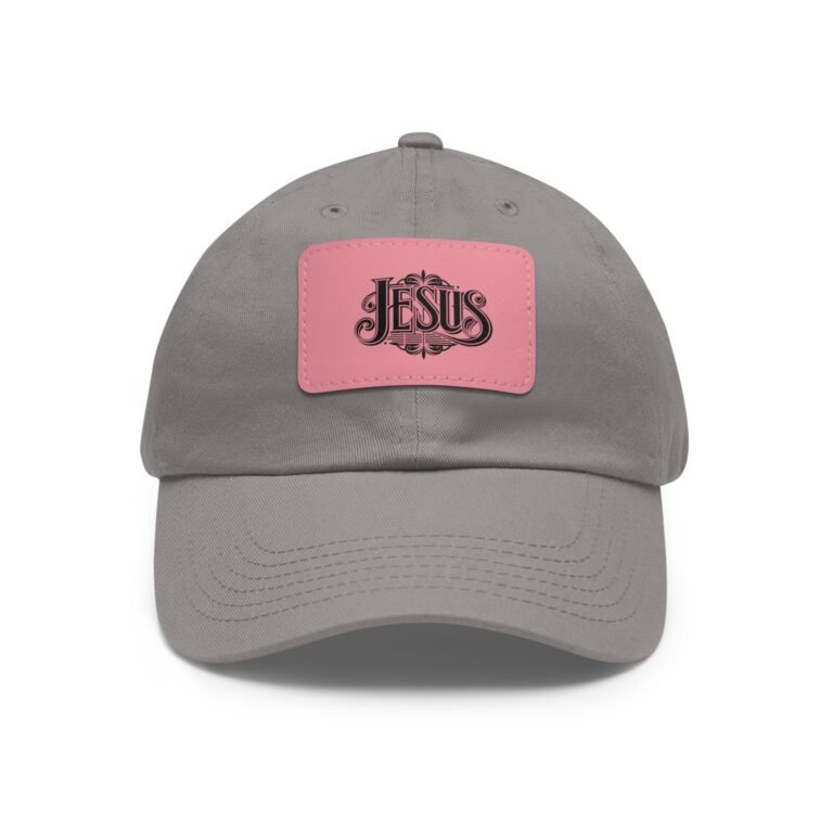 9471362978576619358_2048-1.jpeg Jesus Christian Leather Patch Dad Hat