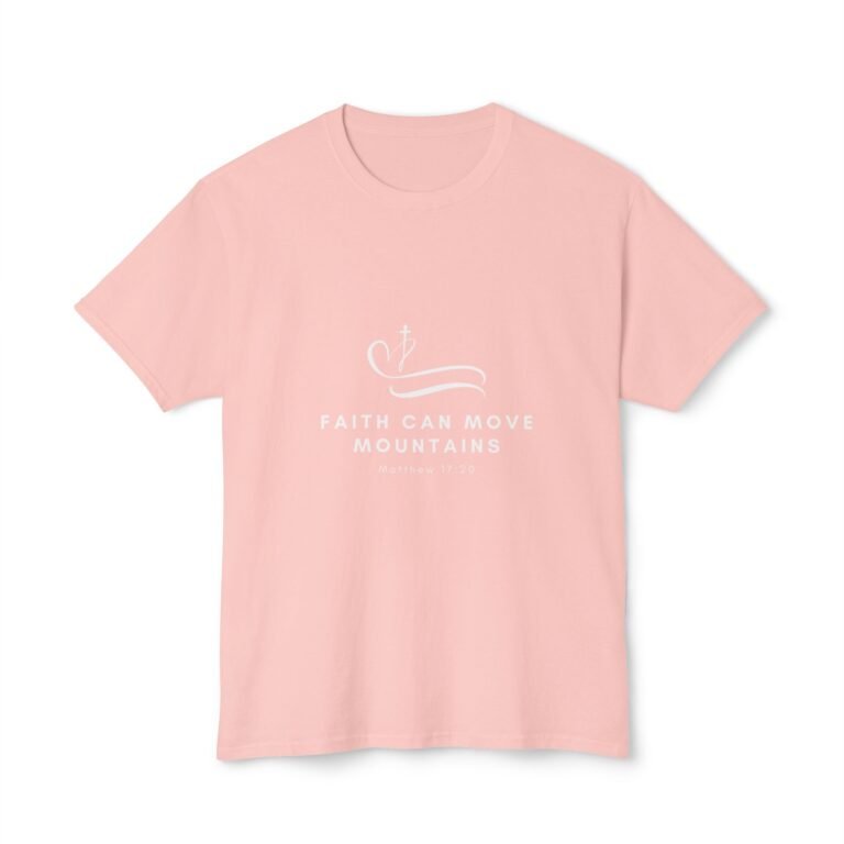 Faith Can Move Mountains Christian T-Shirt