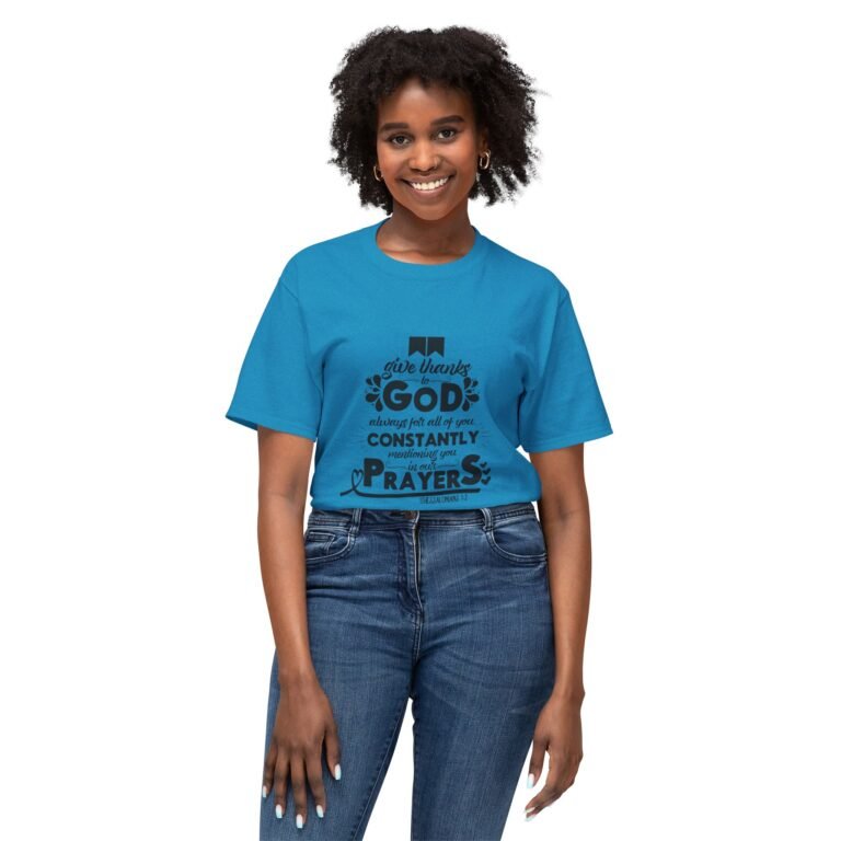 Give Thanks to God Unisex Christian T-Shirt