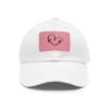 Handwritten Heart Petto Leather Patch Dad Hat